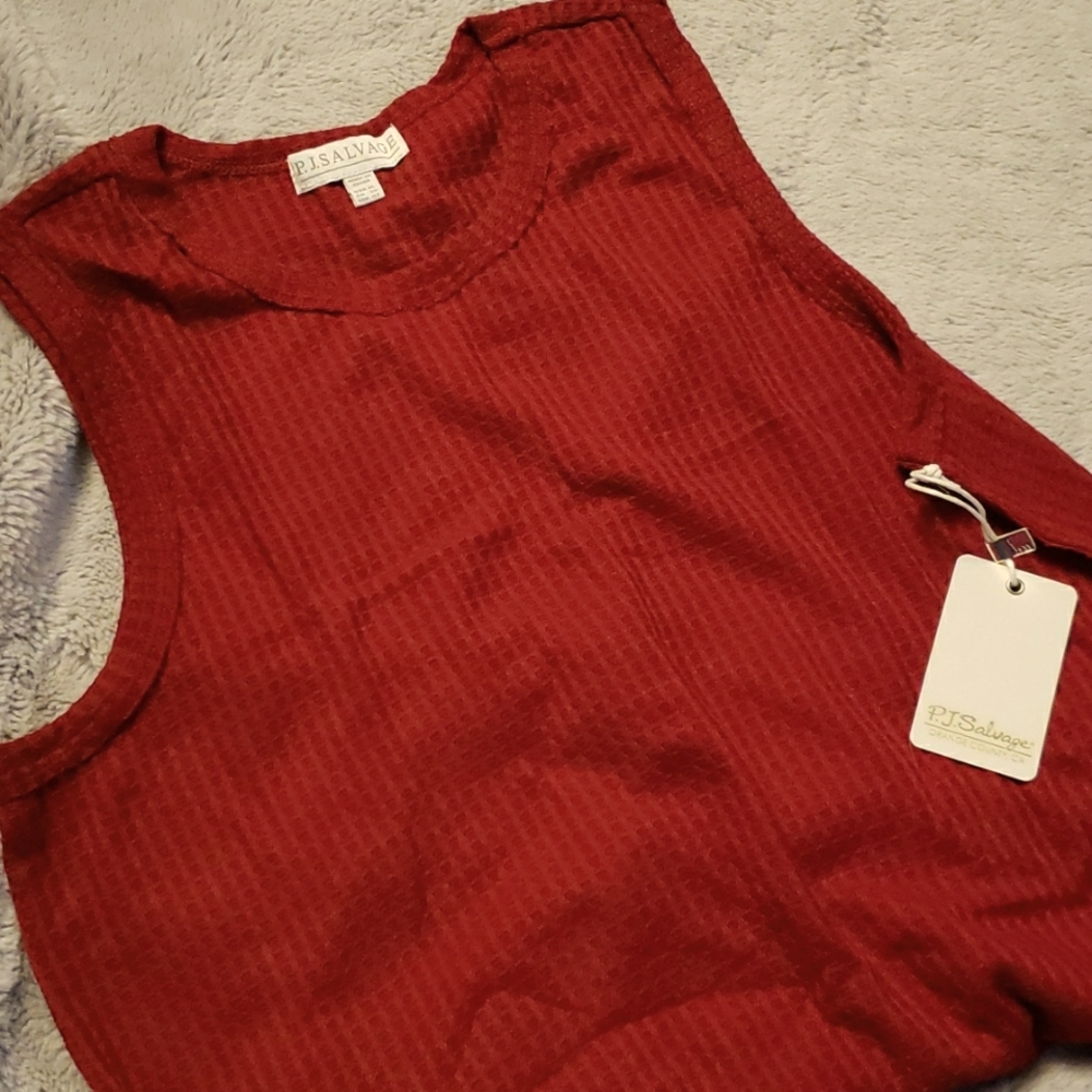 Waffle style sleep tank